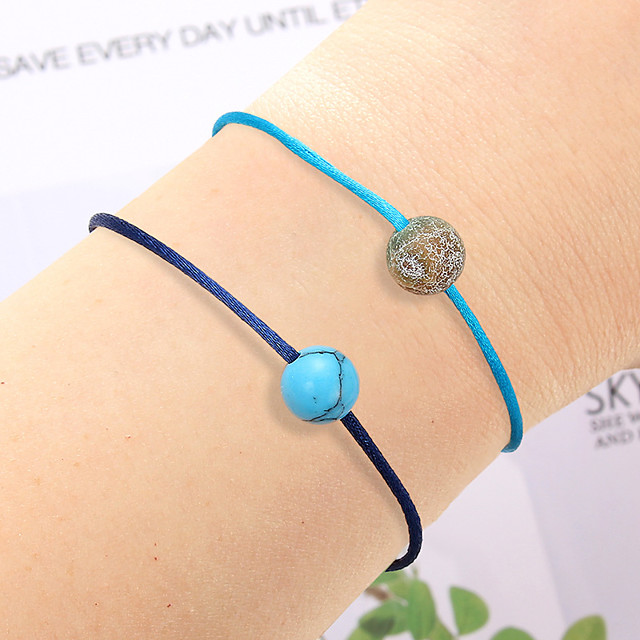 attract couple bracelets sun and moon matching forever