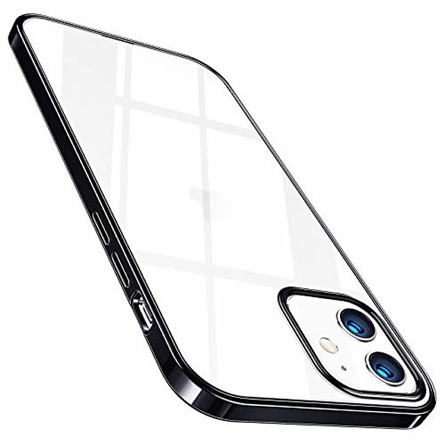 Crystal Clear Case Compatible With Iphone 12 Mini Black 21 16 99