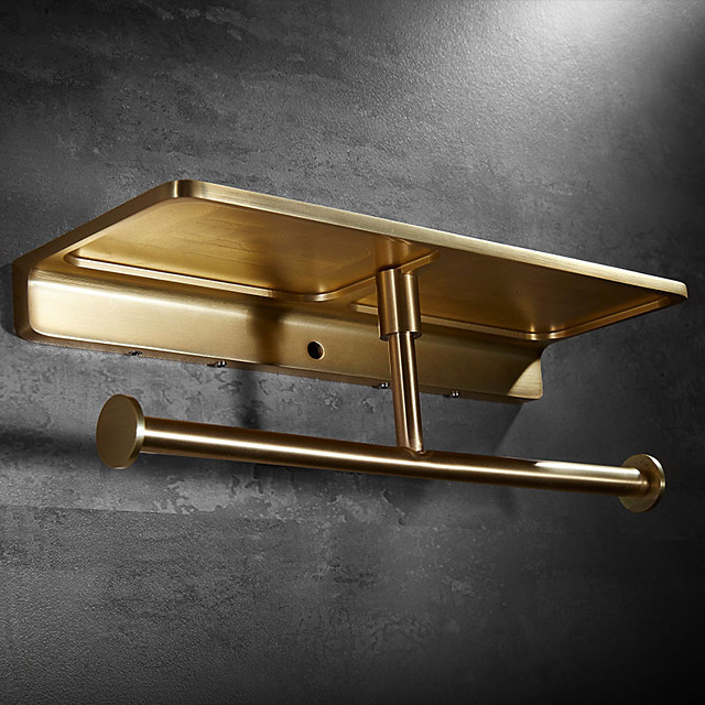 Badezimmer Regal Neues Design Moderne / Modern Messing 1pc - Bad