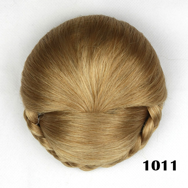 s ssoy pi ces de cheveux de mari e chignon  chignon  tress  