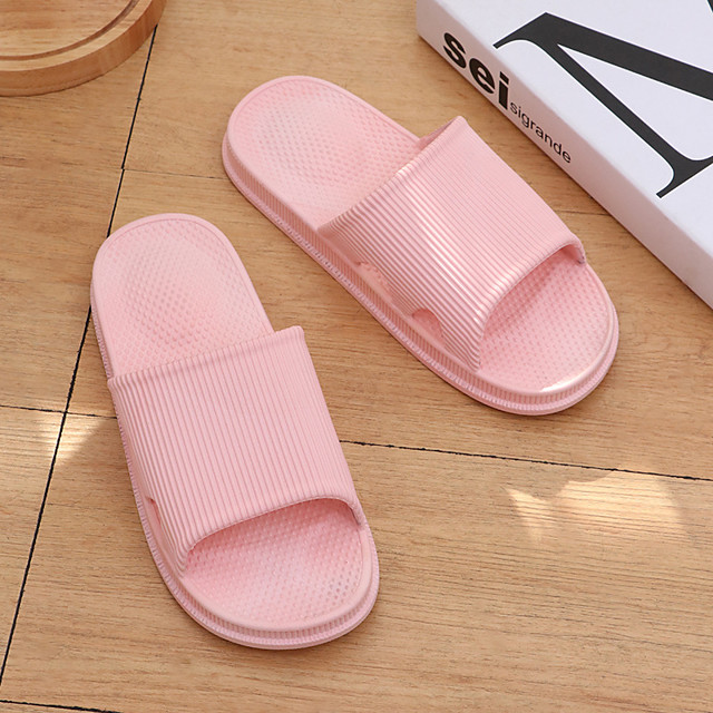 2021 New Home Massage Shower Slippers Pvc Bathroom Simple