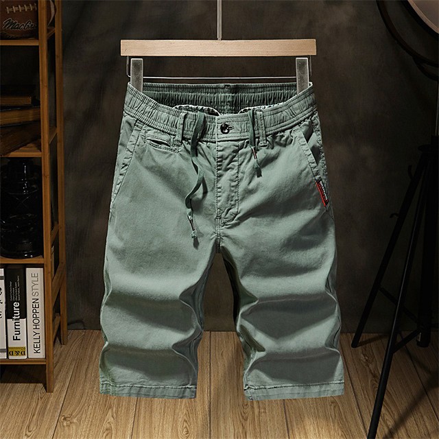 colored khaki shorts