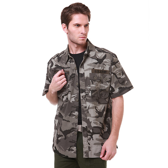  Homme  Chemise  de Randonn e Chemise  tactique militaire 