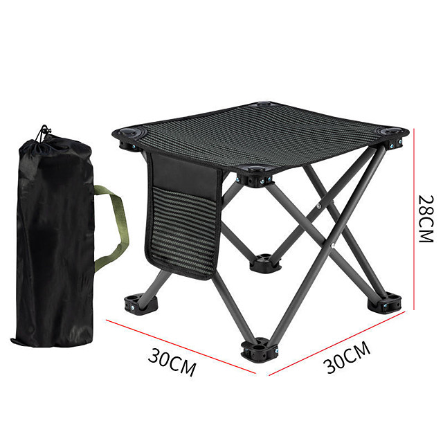 camping stool,portable folding stool 13.5 inch camp stool for camping ...