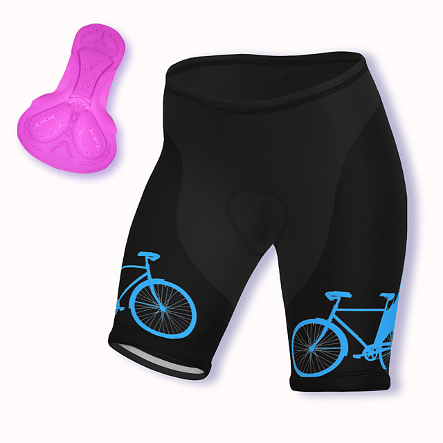 21Grams Women's Cycling Shorts Summer Spandex Polyester Bike Shorts