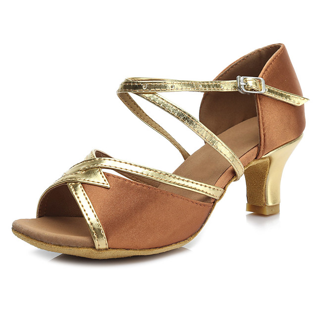 brown cuban heel shoes