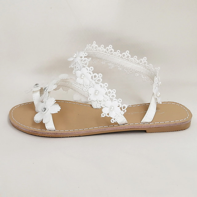 boho flat wedding shoes