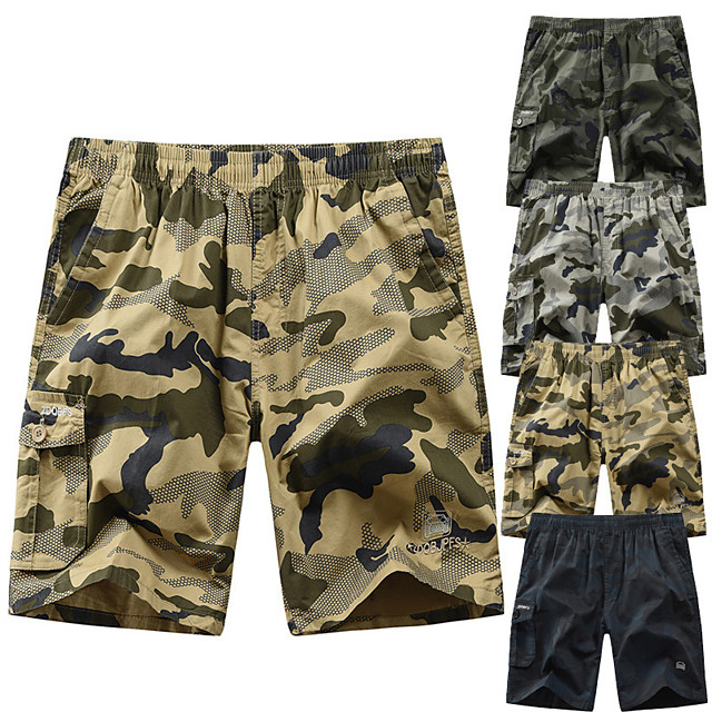 camo hiking shorts