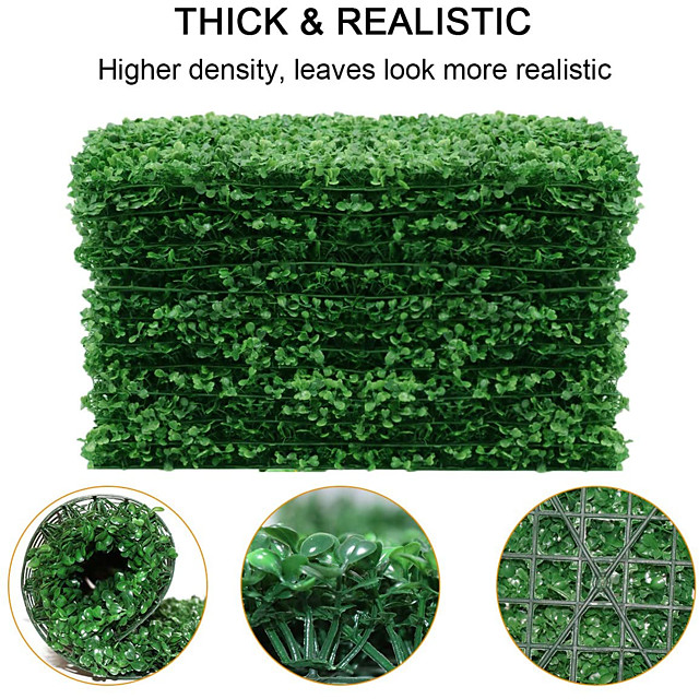 outdoor artificial grass wall