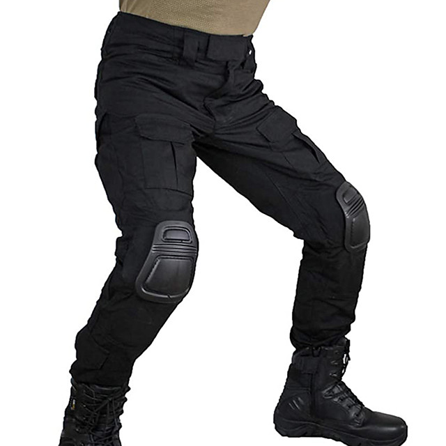 Men's Cargo Pants Work Pants Tactical Pants 10 Pockets Military Camo ...