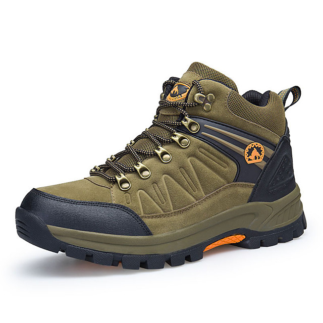 Men's Hiking Shoes Waterproof Breathable Comfortable High-Top Hiking ...