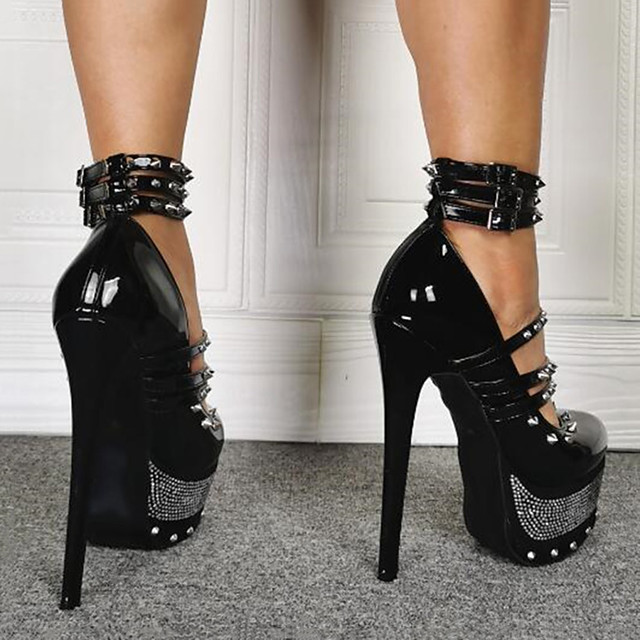 talon aiguille bout rond