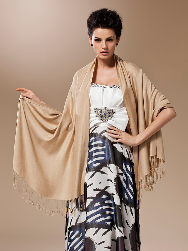 fall wedding guest shawl