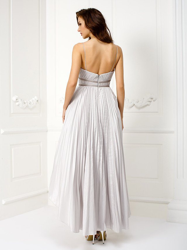 asymmetrical ball gown