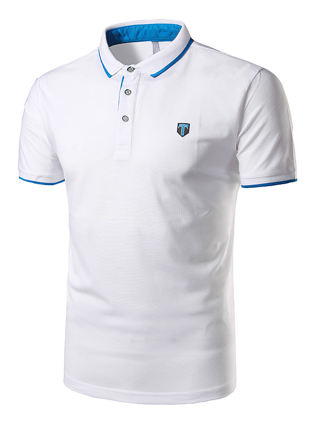 polo blanco camisero