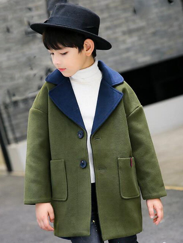 abrigo verde chico
