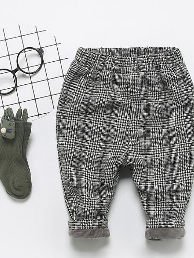 checkered pants for boys