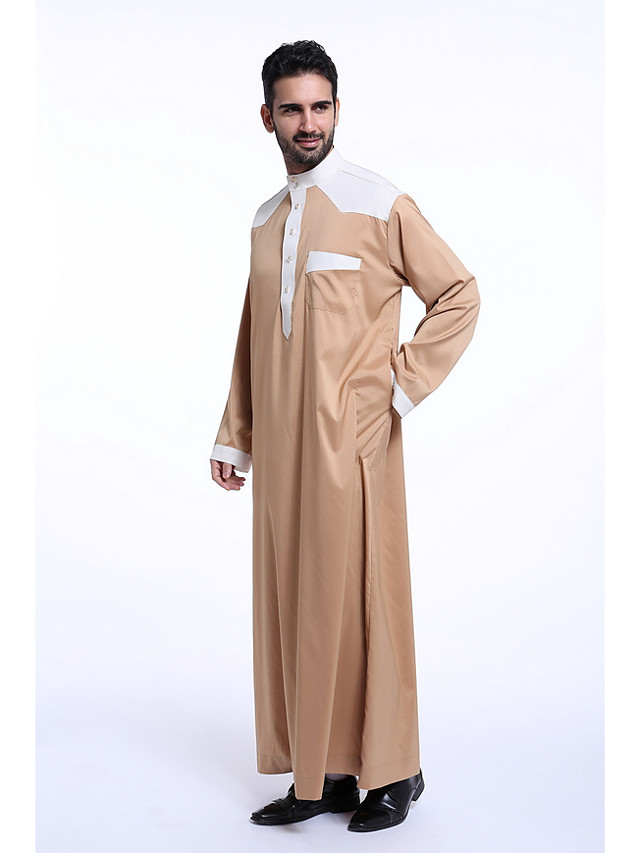  Abaya  Homme  Couleur Pleine R tro norme de 6489108 2022 