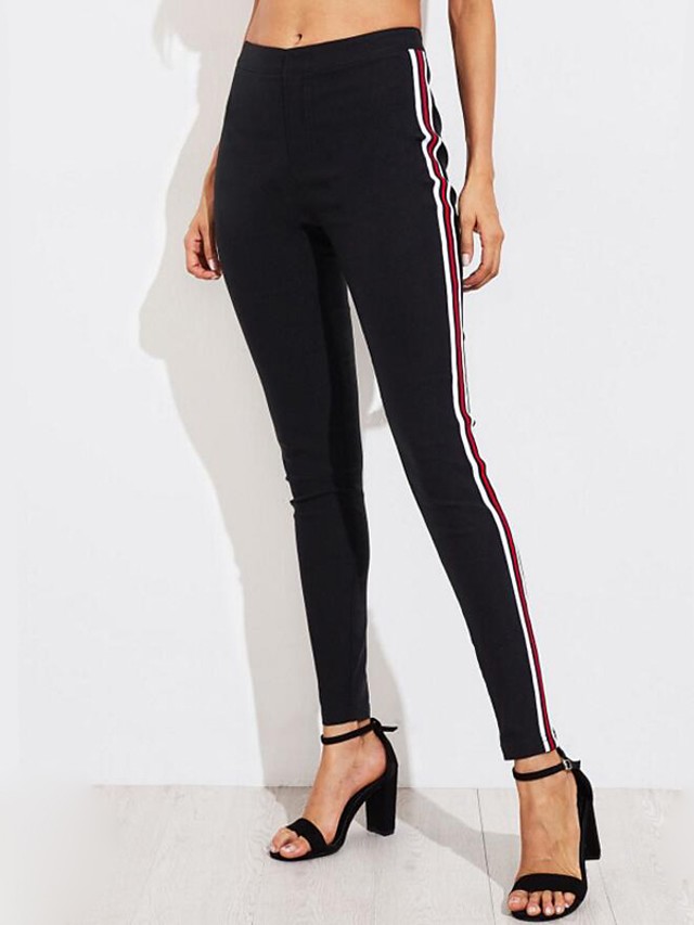 black skinny chinos womens