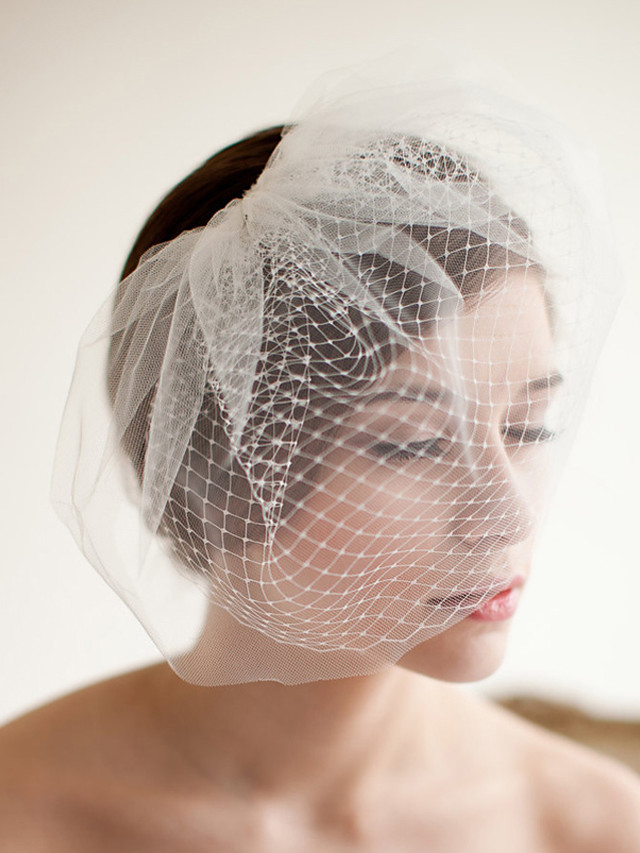 vintage style wedding veils