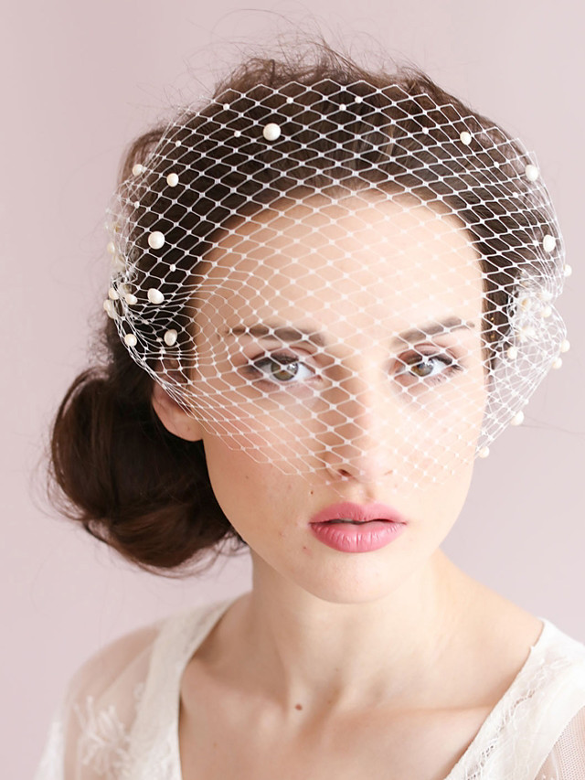 vintage style wedding veils