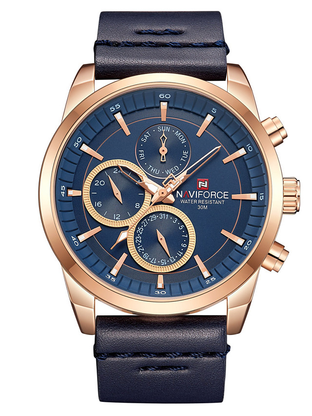 naviforce genuine leather