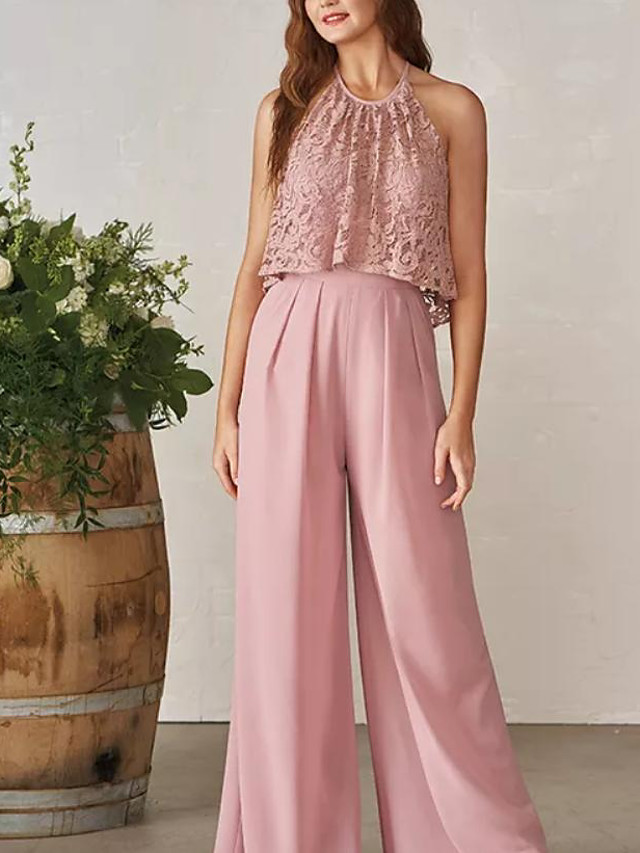 bridesmaid jumpsuit with skirt