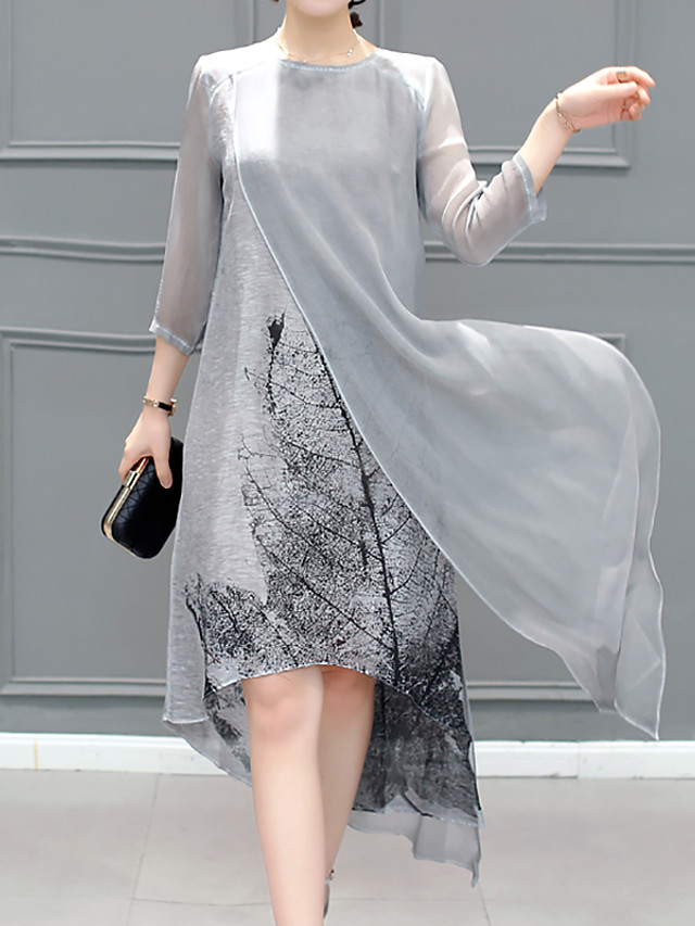 Grey holiday dress Clearance