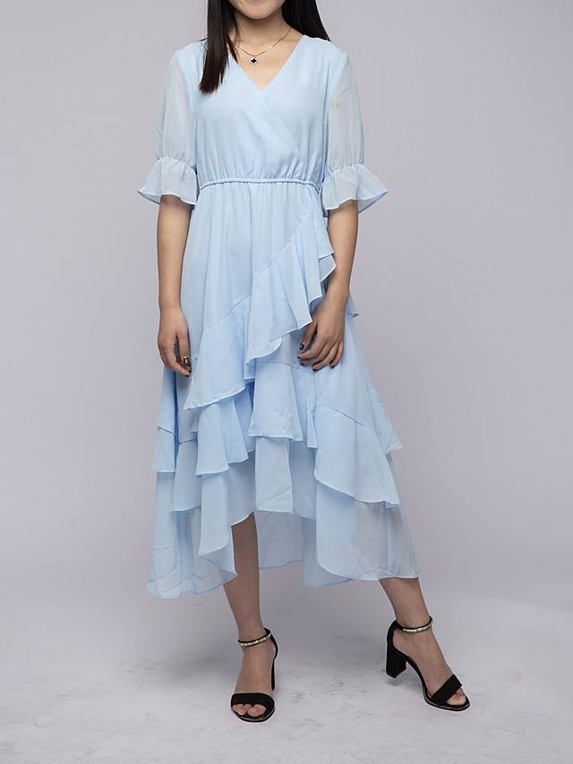 vestido de renda elegante