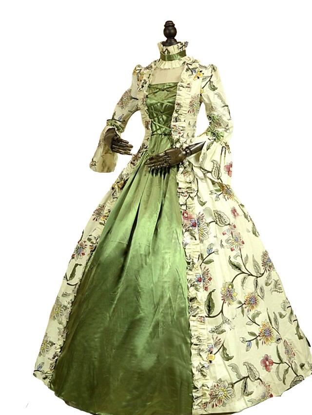 Vintage Rococó Victoriano vestido de vacaciones Vestidos Ropa de Fiesta ...