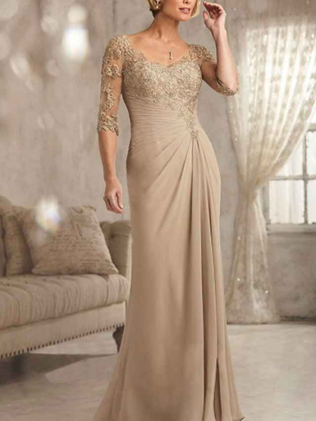 sexy mother of bride dress