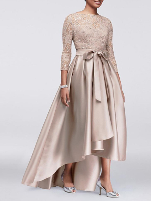Asymmetrical Mother Of The Bride Dress ...