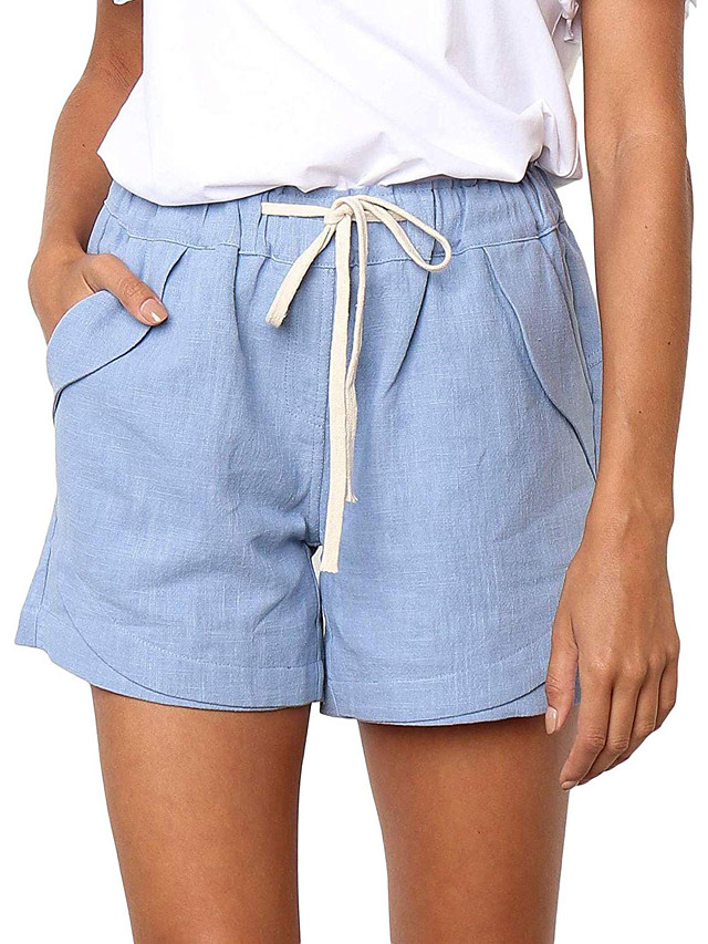 womens basic shorts