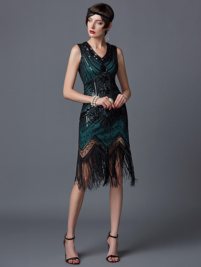 The Great Gatsby Charleston 1920s Roaring Twenties Vacation Dress ...