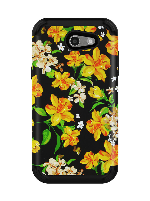 Case For Samsung Galaxy J3 Galaxy J3 Prime Galaxy J3 Pro 17 Shockproof Back Cover Scenery Flower Pc 21 7 99