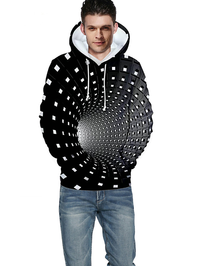 Sleeping Puppy T-Shirt Hooded with A Pocket Rope Hat Customization Fashion Novelty 3D Mens