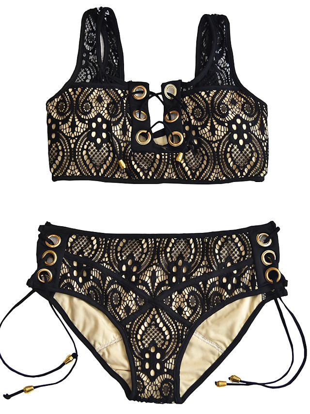 Femme Basique Triangle Slip Brésilien Taille