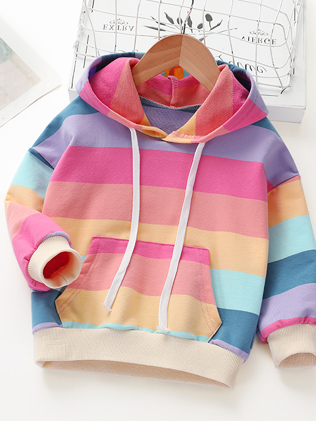 girls rainbow sweatshirt