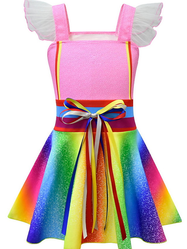 rainbow dress kids