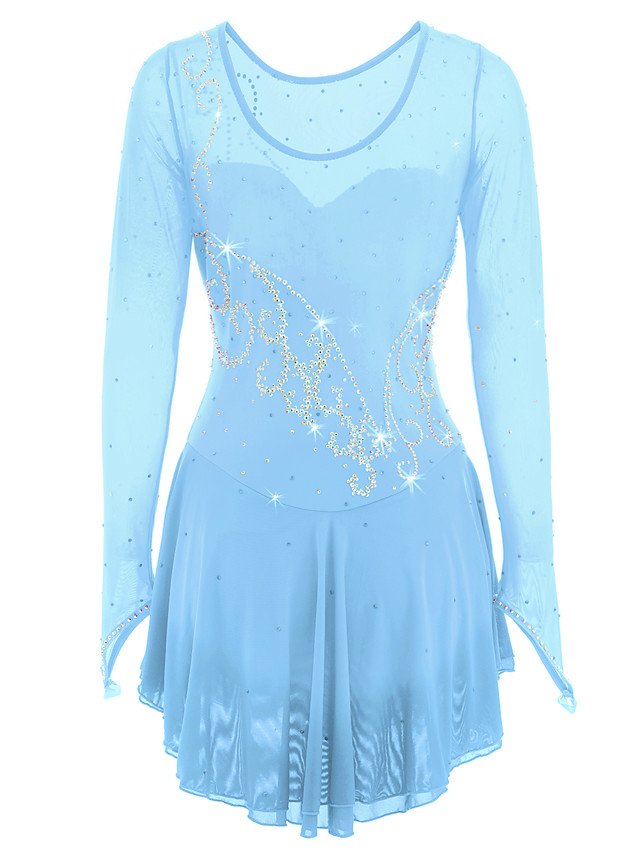 21Grams Figure Skating Dress Women's Girls' Ice Skating Dress Pink ...