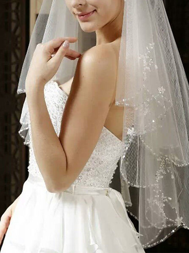 wedding veil elbow