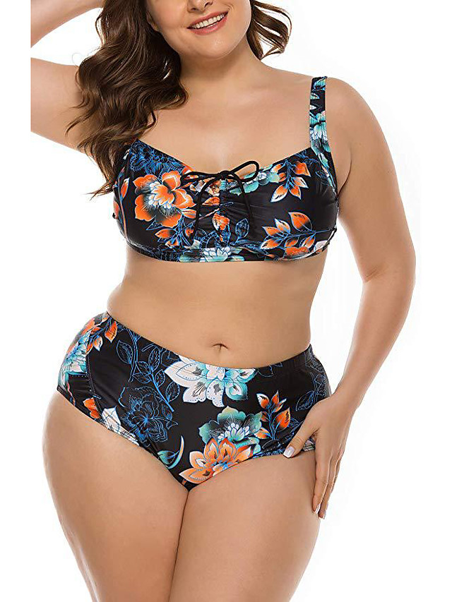 leopard tankini plus size