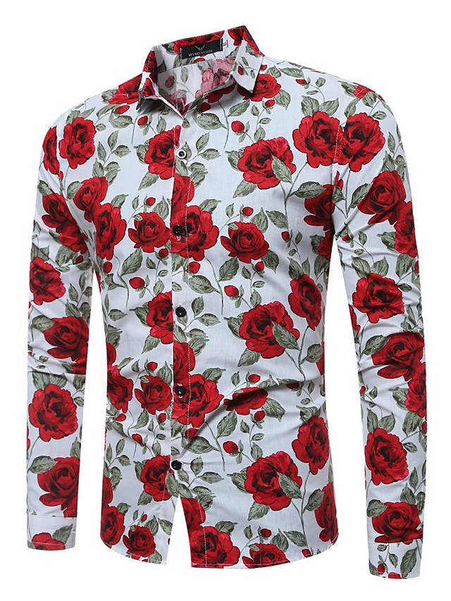 chemise fleurie homme