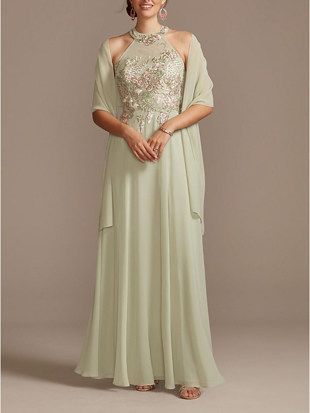 halter top mother of the bride dresses