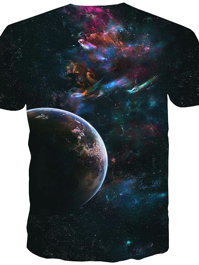 black galaxy t shirt