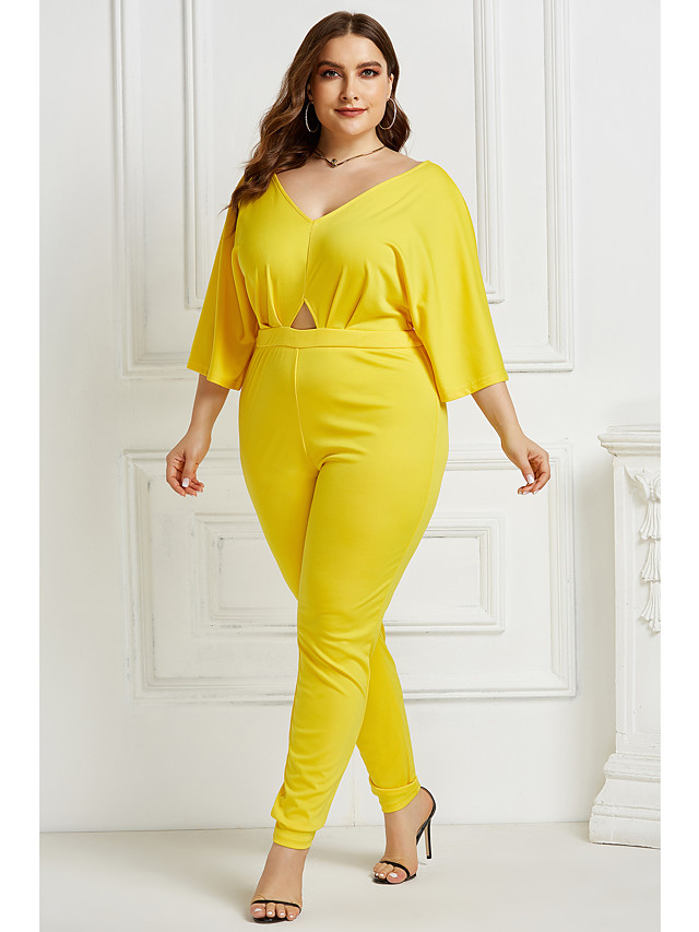 yellow green jumpsuit