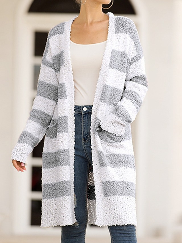 khaki green long cardigan