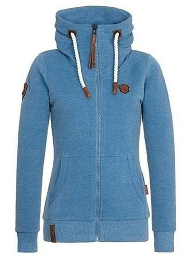 blue red yellow hoodie