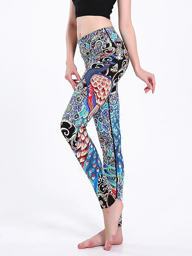 multi colored workout leggings