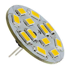 1.5 W LED Spotlight 130-150 lm G4 12 LED Beads SMD 5730 Warm White 12 V / #
